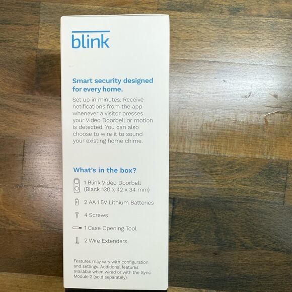 Blink Smart Security Video Doorbell - Picture 2 of 6